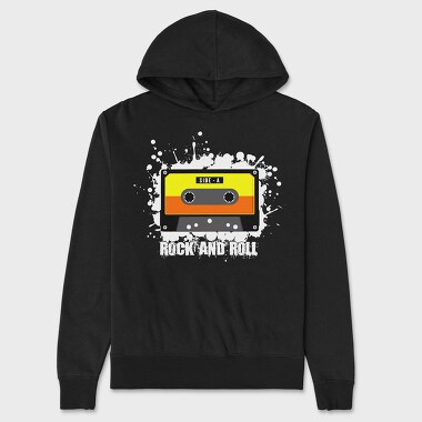 Rock And Roll Cassette 1, Hanorac Oversize Barbati (Unisex)