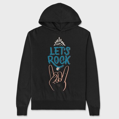 Rock On Vibes, Hanorac Oversize Barbati (Unisex)