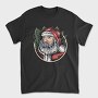 Santas Pine Wreath, Tricou Barbati (Unisex)