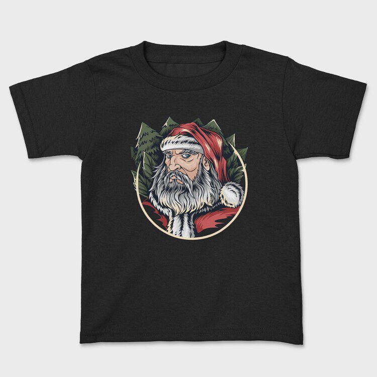 Santas Pine Wreath, Tricou Copii