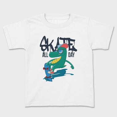 Skate All Day 1, Tricou Copii