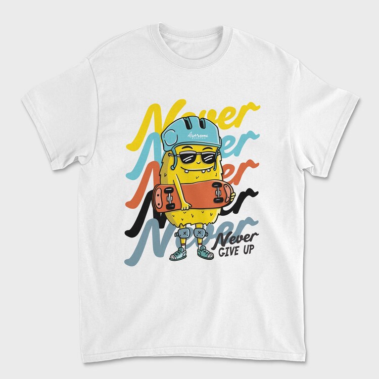 Skate Monster, Tricou Barbati (Unisex)