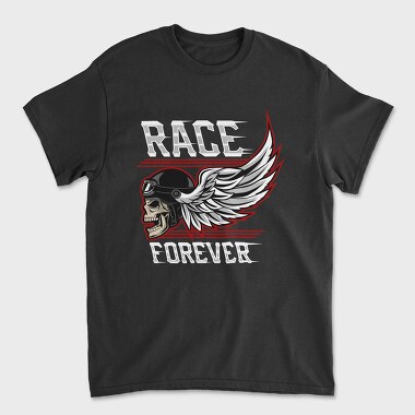 Race Forever, Tricou Barbati (Unisex)