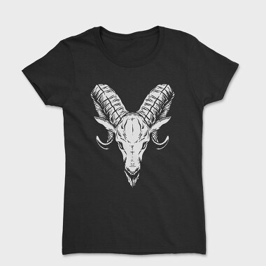 Ram Skull Horns, Tricou Femei