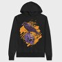 Raven Skull Strike, Hanorac Oversize Barbati (Unisex)