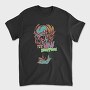 Raw Dropping Skull, Tricou Barbati (Unisex)