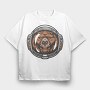 Space Ape, Tricou Oversize Barbati (Unisex)