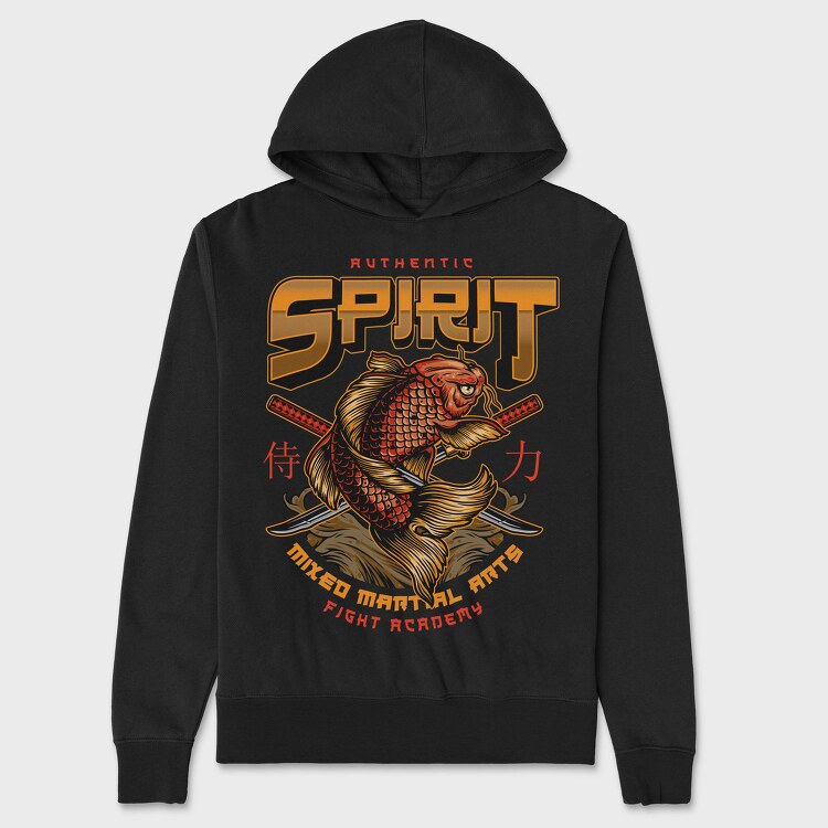 Spirit Fish Sword, Hanorac Oversize Barbati (Unisex)