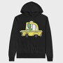 Taxi Dinosaur Ride, Hanorac Oversize Barbati (Unisex)