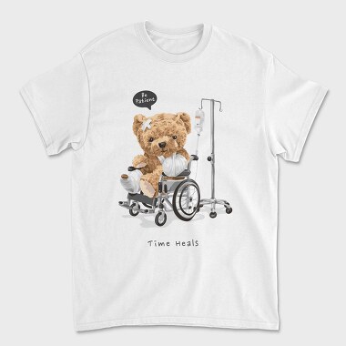 Teddy Bear Recovery, Tricou Barbati (Unisex)