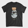 Teddy Moon Space, Tricou Barbati (Unisex)