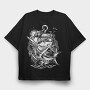 Tuna Anchor Hunt, Tricou Oversize Barbati (Unisex)