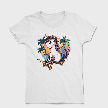 Unicorn Skate Palm, Tricou Femei