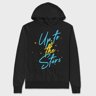 Up To The Stars, Hanorac Oversize Barbati (Unisex)