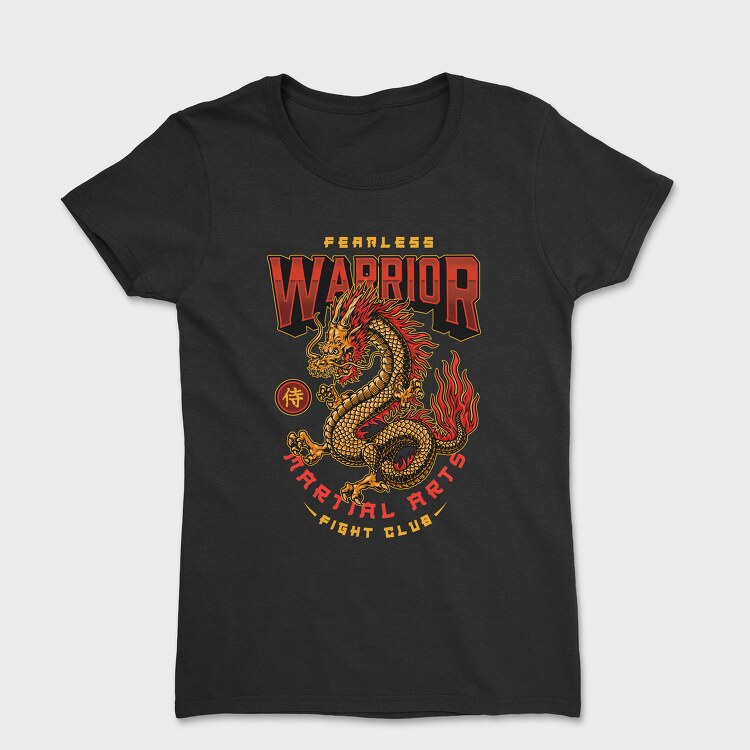 Warrior Dragon Martial Arts, Tricou Femei
