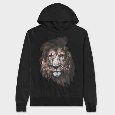 Lion 2, Hanorac Oversize Barbati (Unisex)