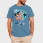 Lets Go Snorkel Bear, Tricou Barbati (Unisex)