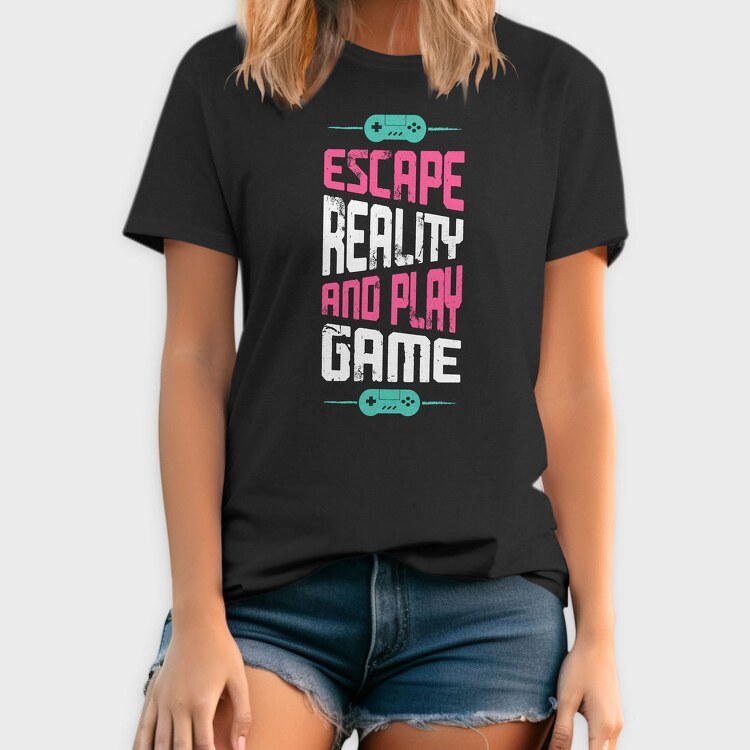 Escape And Play, Tricou Barbati (Unisex)