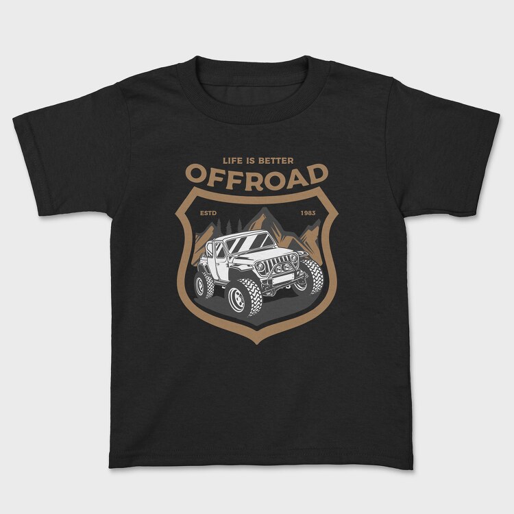 Off Road Jeep 1, Tricou Copii