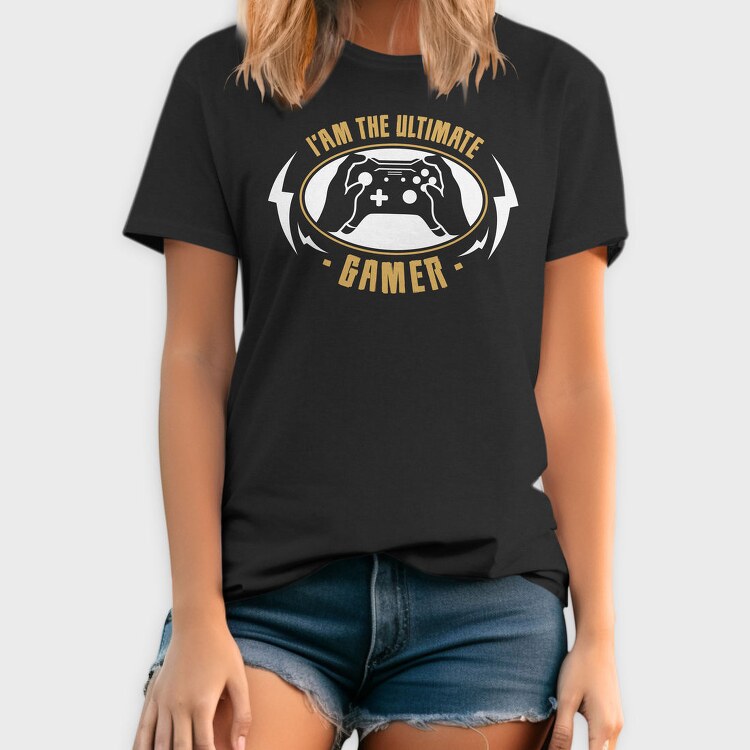 Gamers Ultimate Controller, Tricou Barbati (Unisex)