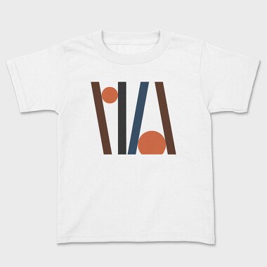 Boho Abstract 25, Tricou Copii