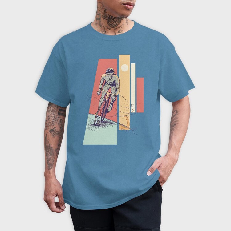 Cyclist, Tricou Barbati (Unisex)