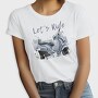 Lets Ride Scooter, Tricou Femei