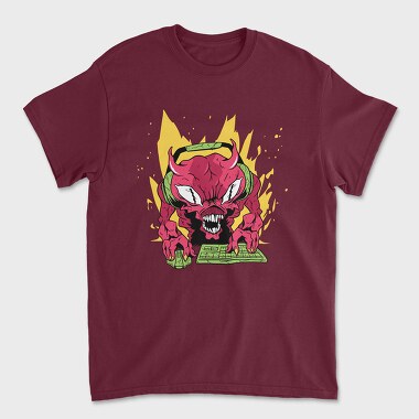 Tricou Barbati (Unisex), Demon Gamer