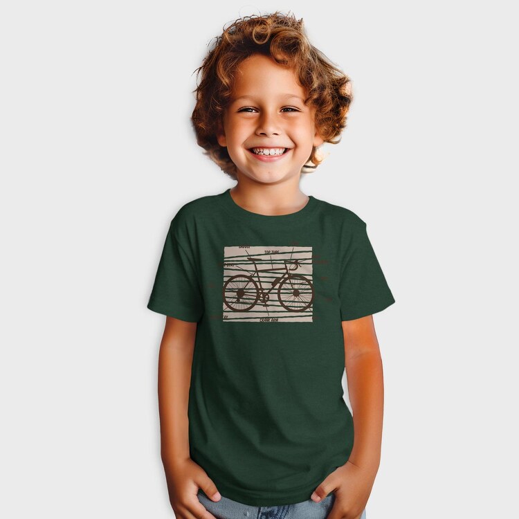 Bike Anatomy, Tricou Copii