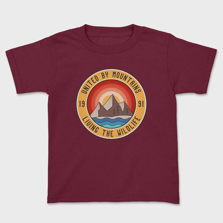 United by Mountains, Tricou Copii