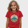 Camping Illustration, Tricou Copii