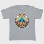 Camping Illustration, Tricou Copii