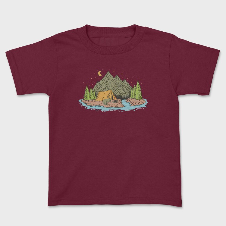 Camping Lake, Tricou Copii