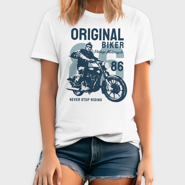 Original Biker 86, Tricou Barbati (Unisex)