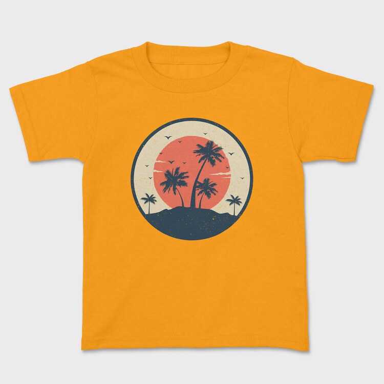 Retro Nature Outdoor 2, Tricou Copii