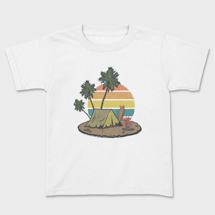 Retro Nature Outdoor 8, Tricou Copii