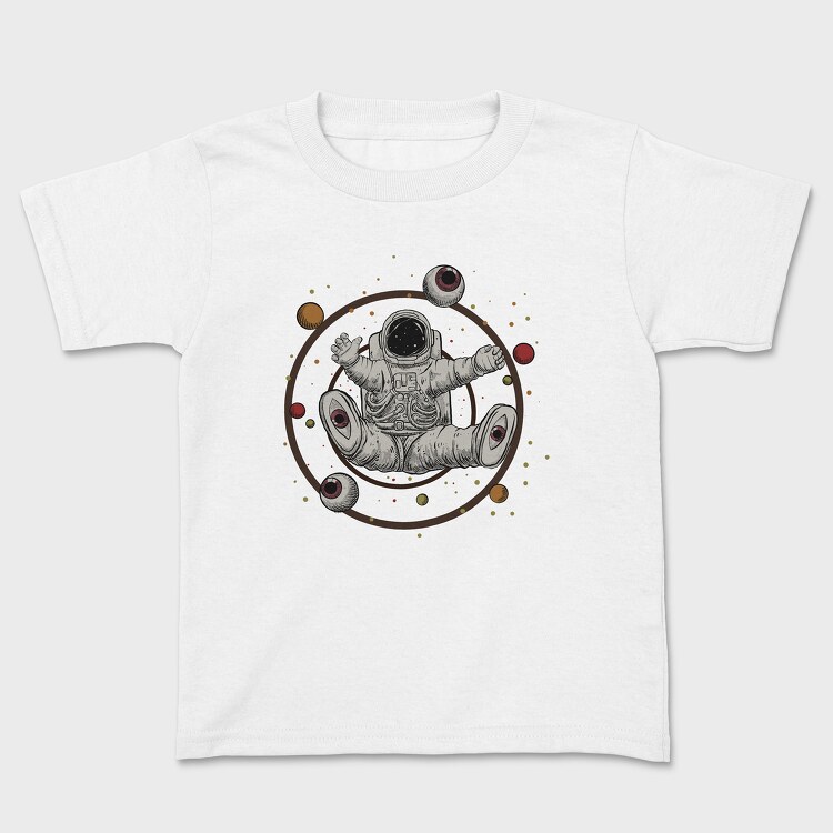 Tricou Copii, Abstract Astronaut