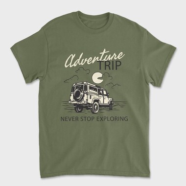 Adventure Trip, Tricou Barbati (Unisex)