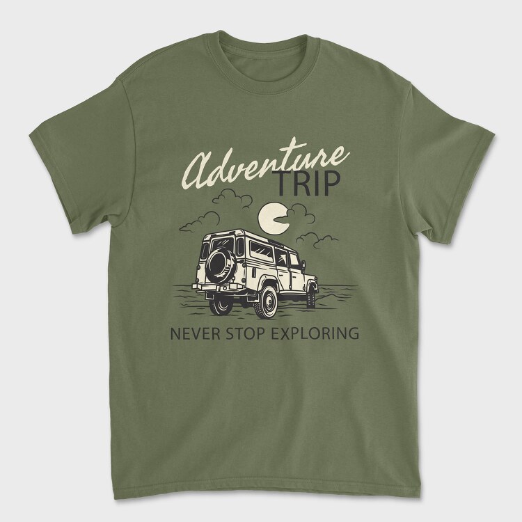 Tricou Barbati (Unisex), Adventure Trip