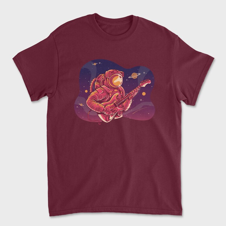 Tricou Barbati (Unisex), Astronout Guitar