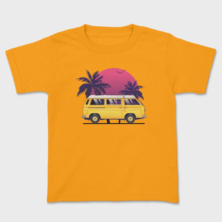 Camper Palm Sunset, Tricou Copii