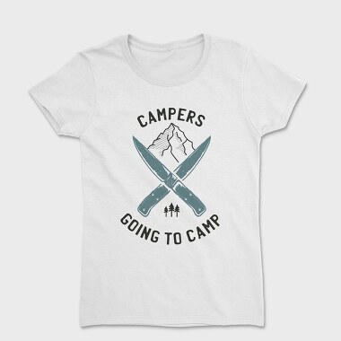 Campers Going Camp, Tricou Femei