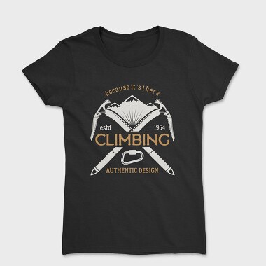 Tricou Femei, climbing mountain