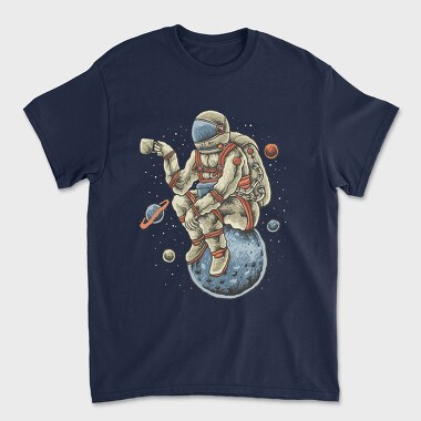 Coffee Astronaut, Tricou Barbati (Unisex)