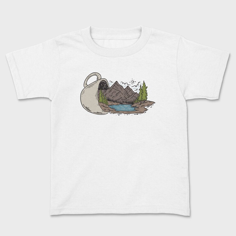 Coffee Landscape, Tricou Copii