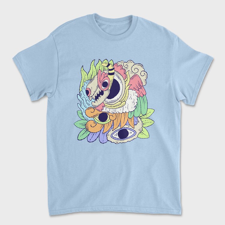 Colorful Creature 1, Tricou Barbati (Unisex)