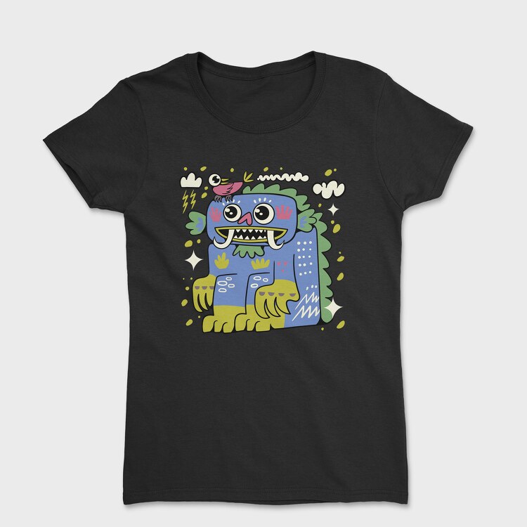 Colorful Creature 25, Tricou Femei