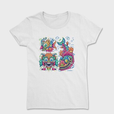 Colorful Creature 35, Tricou Femei