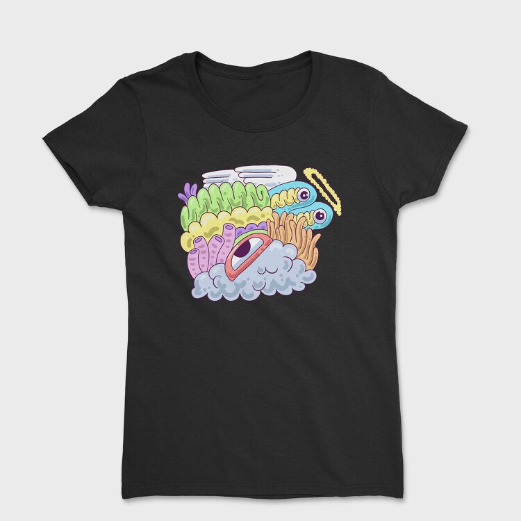 Colorful Creature 36, Tricou Femei