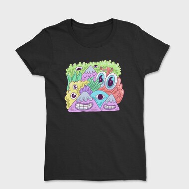 Colorful Creature 37, Tricou Femei